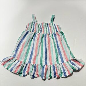 Tucker + Tate Smocked Striped Ruffle Sundress